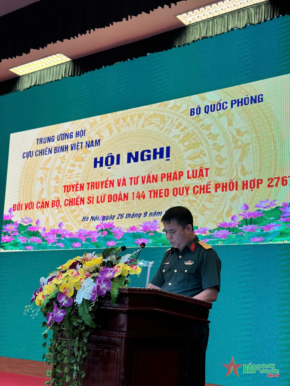 Nâng cao nhận thức, kiến thức pháp luật cho cán bộ, chiến sĩ Lữ đoàn 144