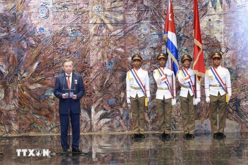 Cuba trao tặng Huân chương Jose Marti cho Tổng Bí thư, Chủ tịch nước Tô Lâm