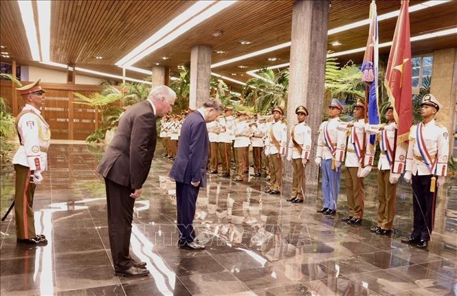 Bí thư Thứ nhất, Chủ tịch nước Cuba chủ trì Lễ đón chính thức Tổng Bí thư, Chủ tịch nước Tô Lâm