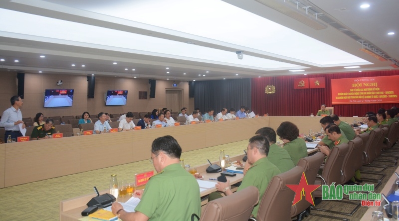 Họp Ban Tổ chức các hoạt động kỷ niệm 80 năm Ngày truyền thống Công an nhân dân