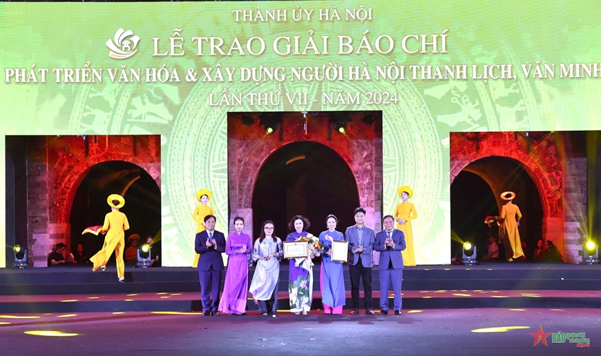 34 tác phẩm đoạt Giải báo chí về phát triển văn hóa và xây dựng người Hà Nội thanh lịch, văn minh năm 2024