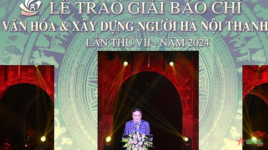 34 tác phẩm đoạt Giải báo chí về phát triển văn hóa và xây dựng người Hà Nội thanh lịch, văn minh năm 2024
