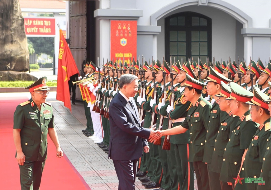 Tổng Bí thư, Chủ tịch nước Tô Lâm thăm và làm việc với Tổng cục II