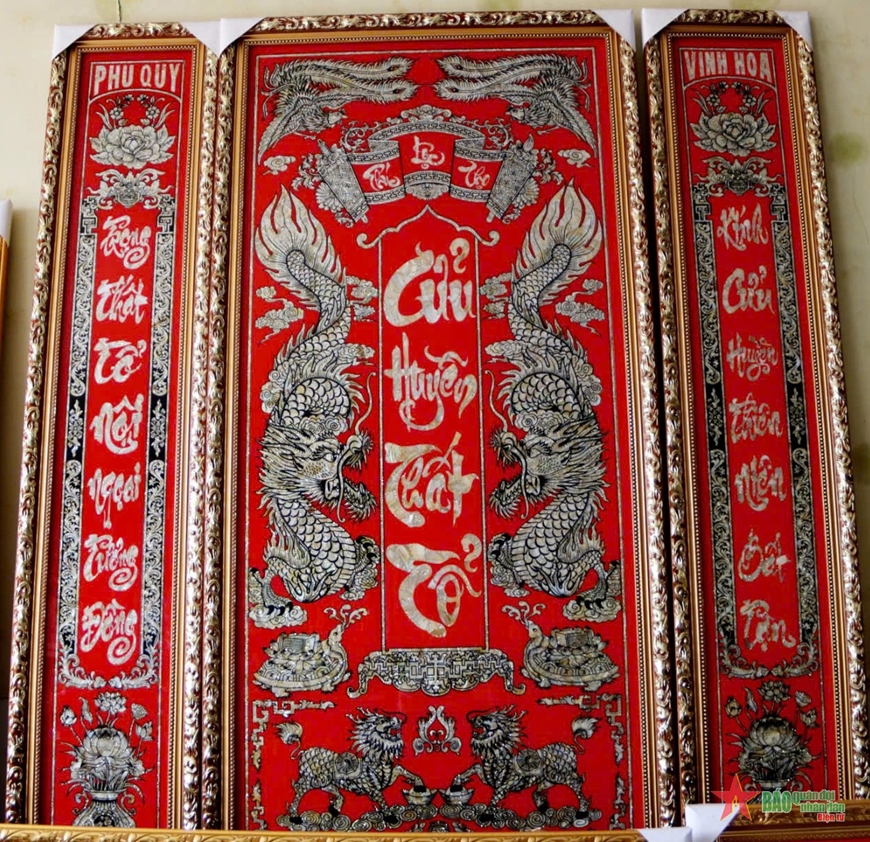 Về An Giang xem nghề tranh vẽ kính