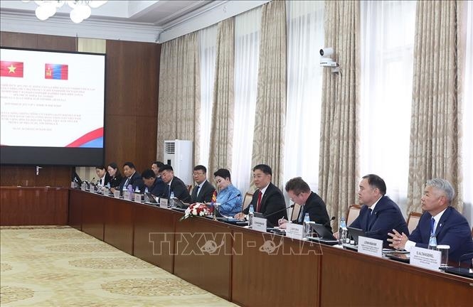 Tổng Bí thư, Chủ tịch nước Tô Lâm hội đàm với Tổng thống Mông Cổ