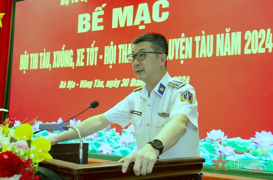 Bộ tư lệnh Vùng Cảnh sát biển 3 bế mạc hội thi tàu, xuồng, xe tốt và hội thao huấn luyện tàu