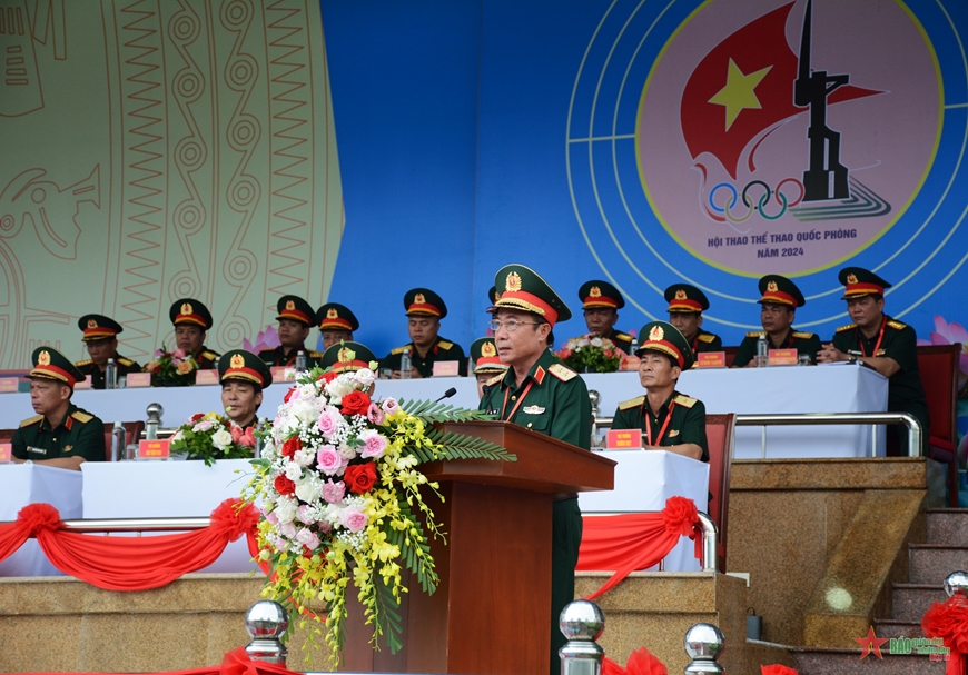 Khai mạc Hội thao Thể thao quốc phòng năm 2024
