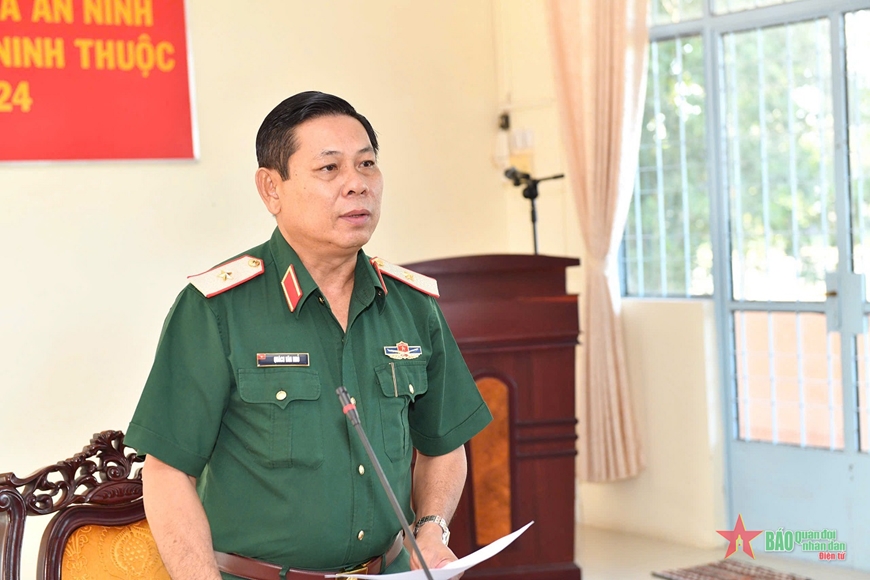 Quân khu 9: Kiểm tra công tác giáo dục quốc phòng và an ninh tại Trường Quân sự Quân khu