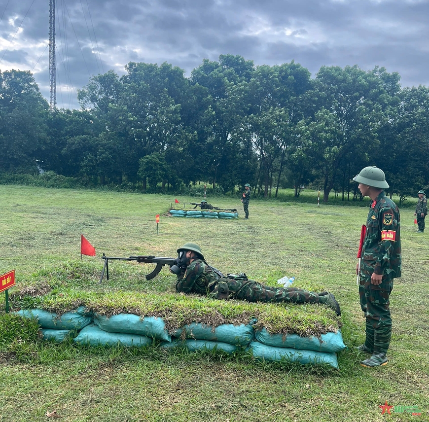 Trung đoàn 48 hoàn thành tốt đợt kiểm tra bắn đạn thật