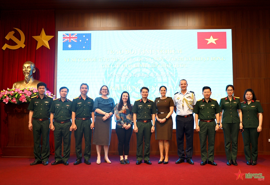 Học viện Quân y trao đổi kinh nghiệm tham gia hoạt động gìn giữ hòa bình Liên hợp quốc
