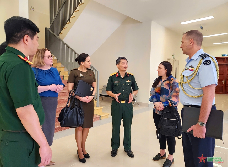 Học viện Quân y trao đổi kinh nghiệm tham gia hoạt động gìn giữ hòa bình Liên hợp quốc