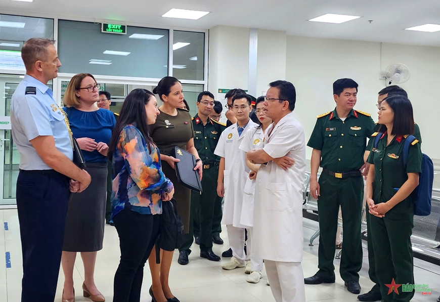 Học viện Quân y trao đổi kinh nghiệm tham gia hoạt động gìn giữ hòa bình Liên hợp quốc