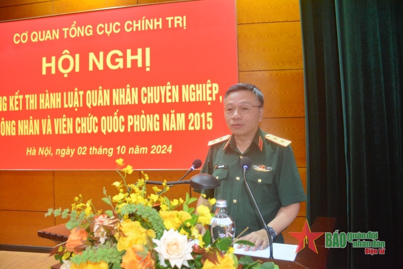 Tạo điều kiện để phát huy năng lực của đội ngũ quân nhân chuyên nghiệp, công nhân và viên chức quốc phòng