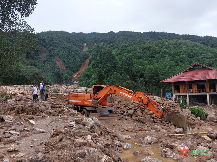 Tìm thấy thi thể nạn nhân bị lũ cuốn trôi tại xã Việt Vinh, huyện Bắc Quang (Hà Giang)