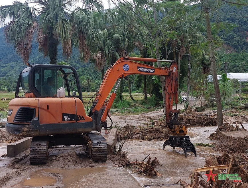 Tìm thấy thi thể nạn nhân bị lũ cuốn trôi tại xã Việt Vinh, huyện Bắc Quang (Hà Giang)