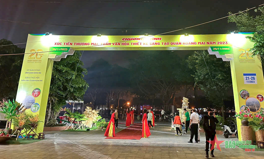 Nhiều hoạt động hấp dẫn tại Hội chợ mùa Thu Hoàng Mai 2024