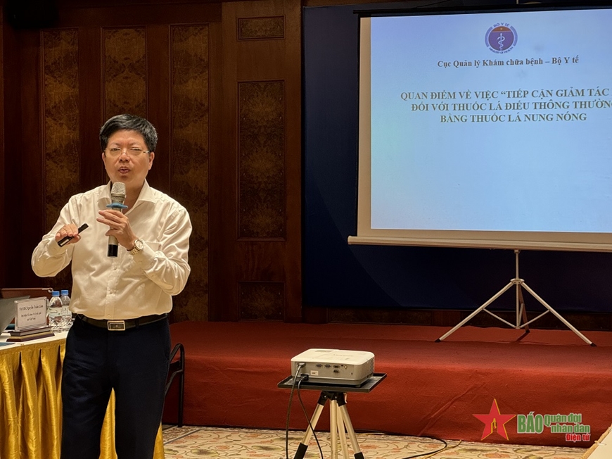 Bộ Y tế: Để bảo vệ người dân, nhất là thế hệ trẻ, cần cấm các loại thuốc lá mới
