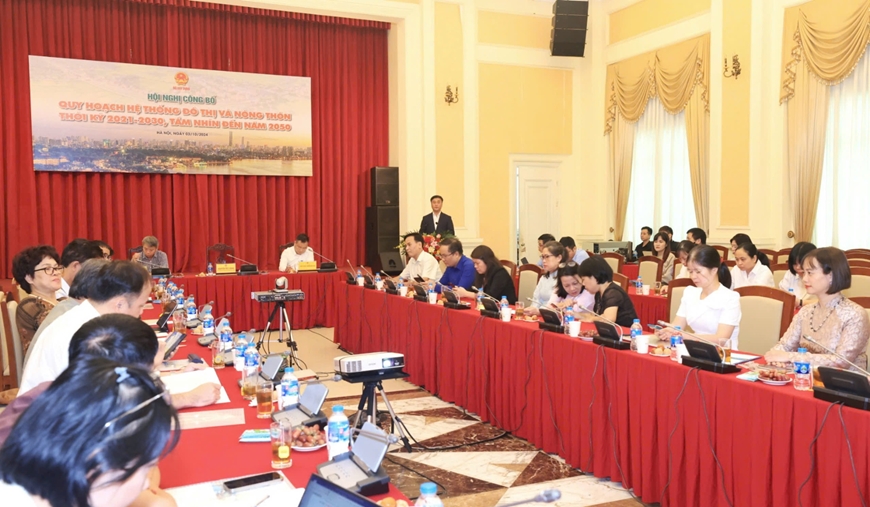 Công bố quy hoạch hệ thống đô thị và nông thôn thời kỳ 2021-2030, tầm nhìn đến năm 2050