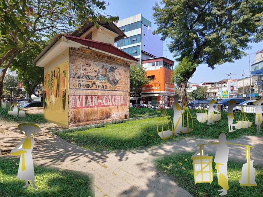 Làn gió mới cho Vườn hoa Cửa Nam