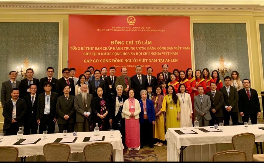 Tổng Bí thư, Chủ tịch nước Tô Lâm kết thúc tốt đẹp chuyến thăm cấp Nhà nước tới Ireland