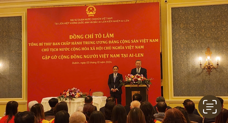 Tổng Bí thư, Chủ tịch nước Tô Lâm kết thúc tốt đẹp chuyến thăm cấp Nhà nước tới Ireland