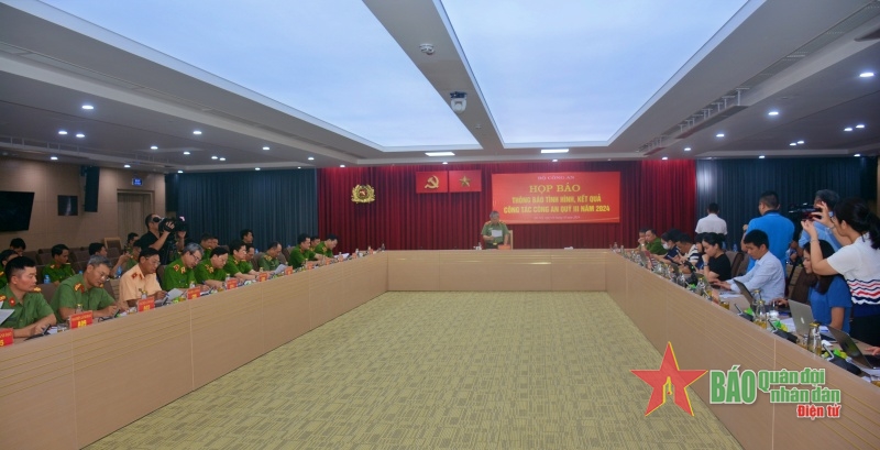 Kéo giảm 5% tội phạm về trật tự xã hội trong quý III năm 2024