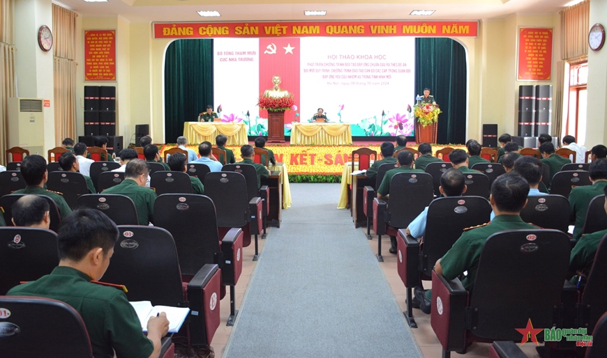 Phát triển chương trình đào tạo đáp ứng chuẩn đầu ra theo yêu cầu nhiệm vụ trong tình hình mới