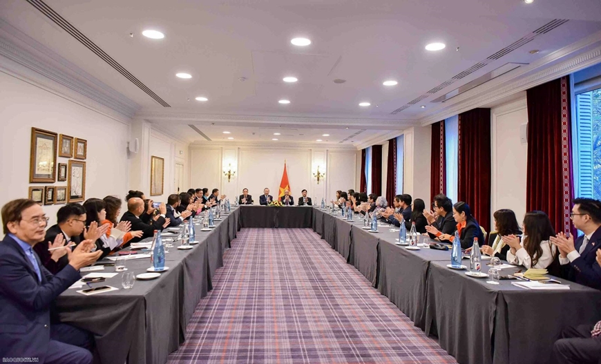 Tổng Bí thư, Chủ tịch nước Tô Lâm gặp đại diện trí thức kiều bào thuộc cộng đồng Pháp ngữ