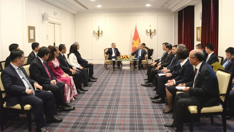 Tổng Bí thư, Chủ tịch nước Tô Lâm tiếp lãnh đạo Tập đoàn Airbus và Tập đoàn Tập đoàn Safran