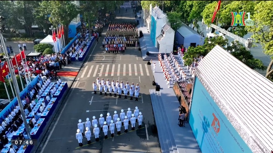Hùng tráng “Ngày hội Văn hóa vì hòa bình” chào mừng kỷ niệm 70 năm Ngày Giải phóng Thủ đô