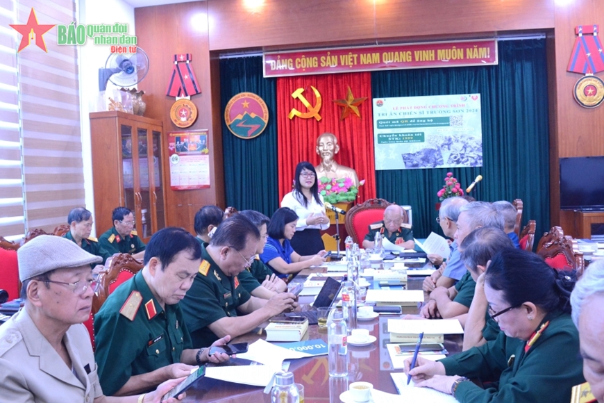 Phát động chương trình “Tri ân chiến sĩ Trường Sơn” 2024