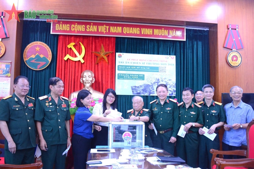 Phát động chương trình “Tri ân chiến sĩ Trường Sơn” 2024