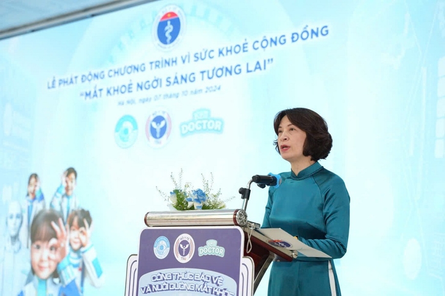Phát động Chương trình “Mắt khỏe sáng ngời tương lai”