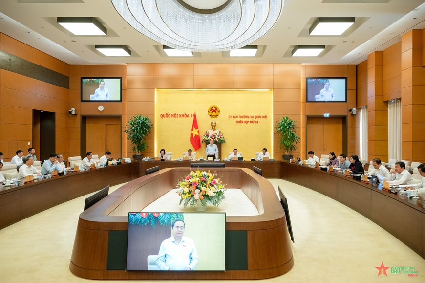 Khai mạc Phiên họp thứ 38 của Ủy ban Thường vụ Quốc hội