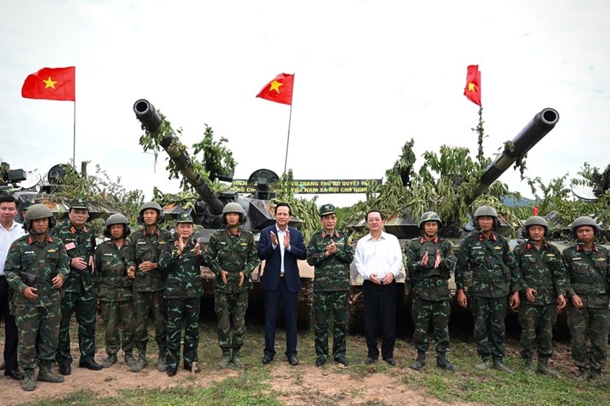 Sát hạch khả năng ứng phó, củng cố tiềm lực khu vực phòng thủ Thủ đô