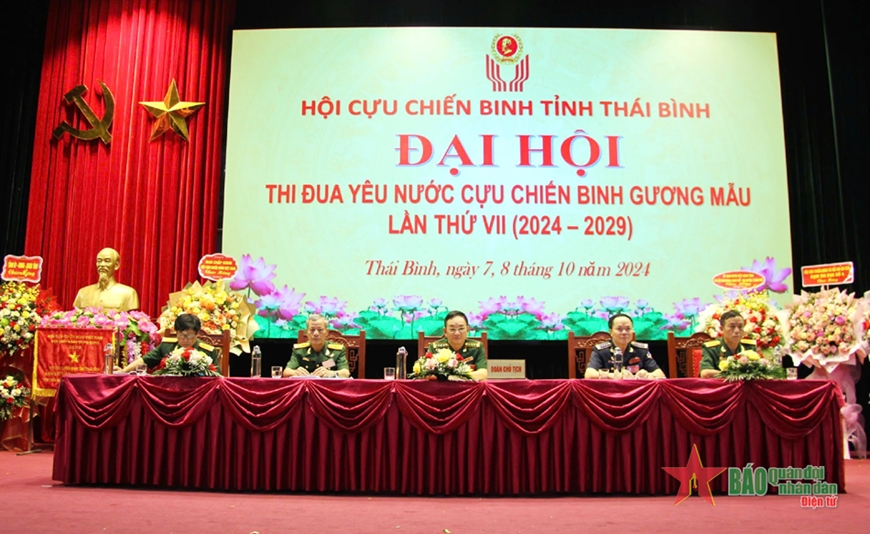 Đại hội thi đua yêu nước “Cựu chiến binh gương mẫu” tỉnh Thái Bình