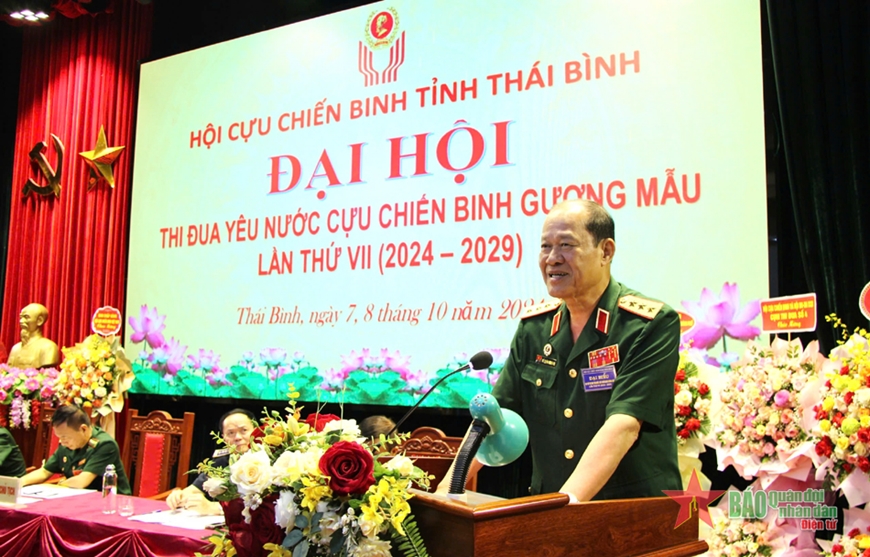 Đại hội thi đua yêu nước “Cựu chiến binh gương mẫu” tỉnh Thái Bình
