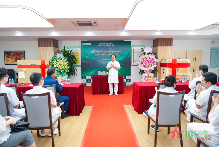 Trung tâm Thẩm mỹ (Bệnh viện Trung ương Quân đội 108): Chuyển giao công nghệ mới về điều trị da liễu