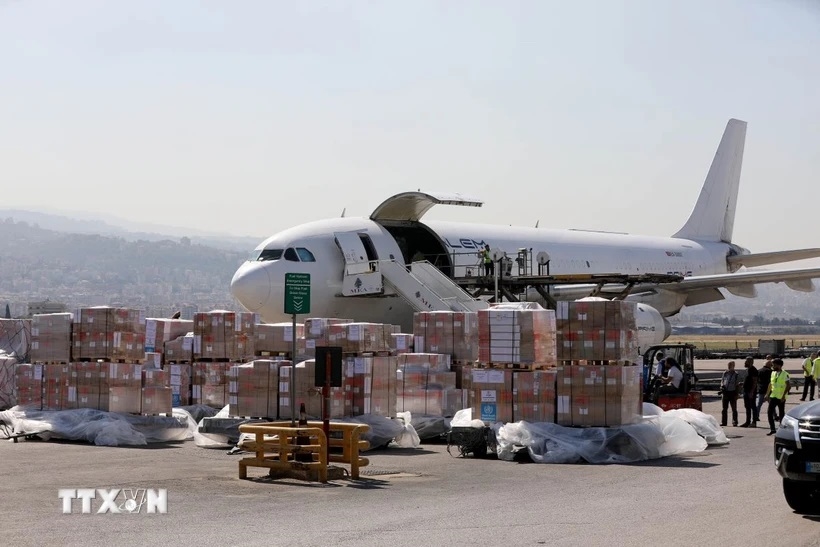 Căng thẳng tại Trung Đông: Venezuela gửi hàng viện trợ tới Lebanon