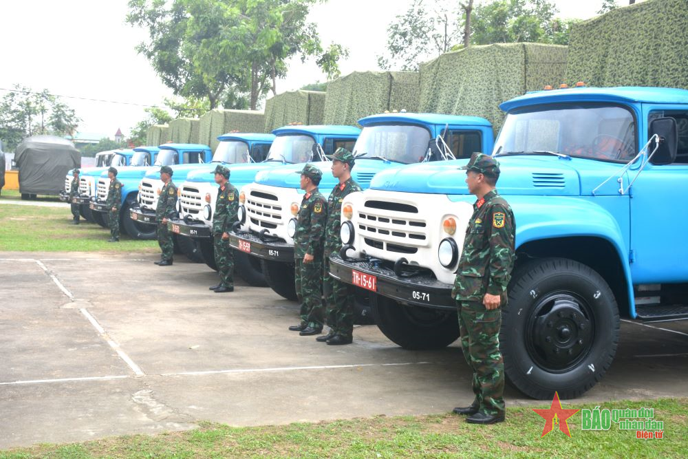Cục Vận tải: Thi toàn diện các tiểu đoàn trực thuộc lữ đoàn năm 2024