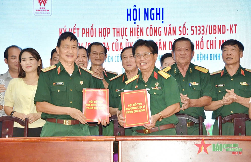 Tăng cường hiệu quả công tác chăm lo thương binh, bệnh binh