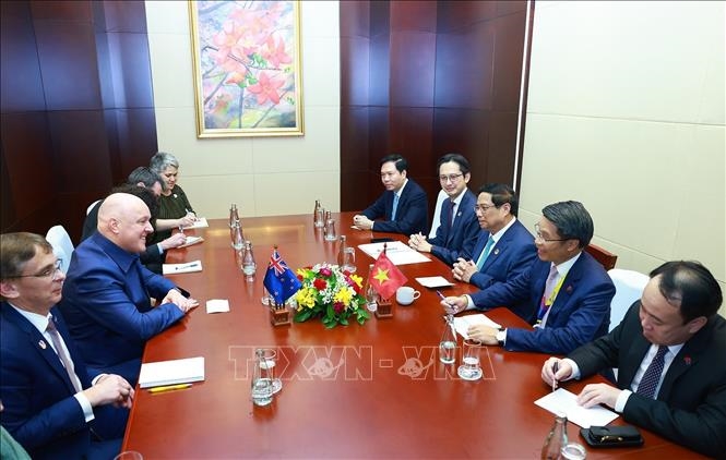 Hội nghị Cấp cao ASEAN: Thủ tướng Phạm Minh Chính gặp Thủ tướng New Zealand