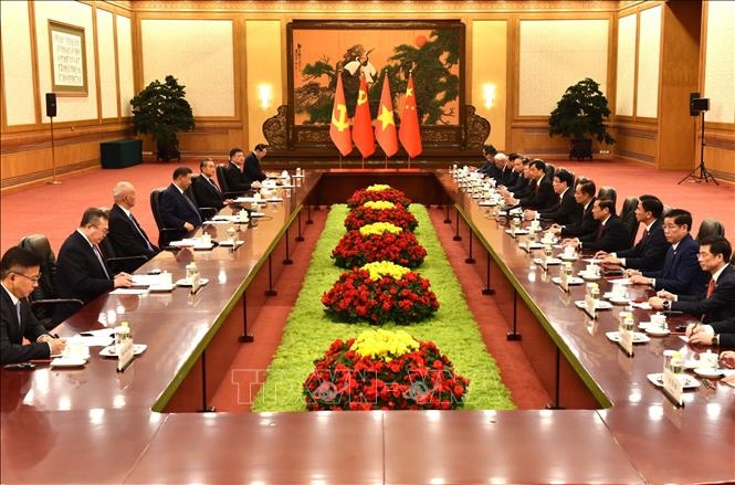 Đoàn đại biểu Đảng Cộng sản Việt Nam thăm và làm việc tại Trung Quốc