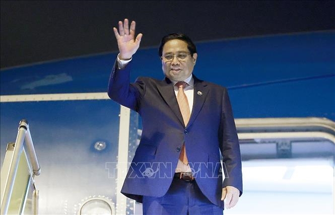 Thủ tướng Phạm Minh Chính về tới Hà Nội, kết thúc chuyến công tác tham dự Hội nghị Cấp cao ASEAN tại Lào