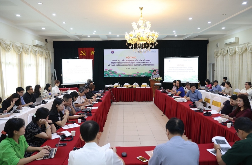 Cần bổ sung vi chất dinh dưỡng vào thực phẩm