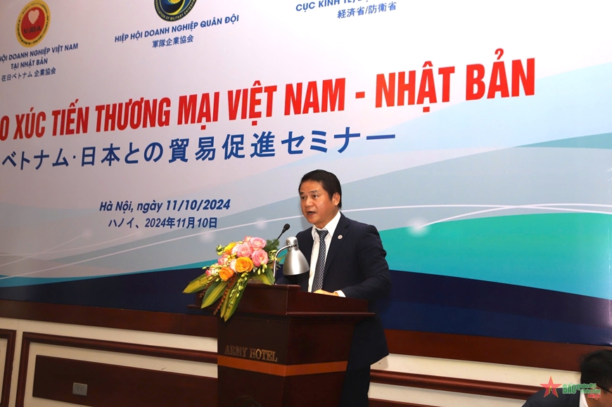 Doanh nghiệp quân đội thúc đẩy giao thương Việt Nam-Nhật Bản