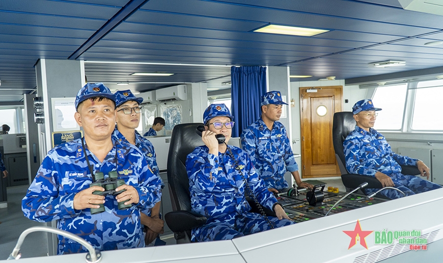Cảnh sát biển Việt Nam - Indonesia phối hợp luyện tập cứu hộ, cứu nạn trên biển