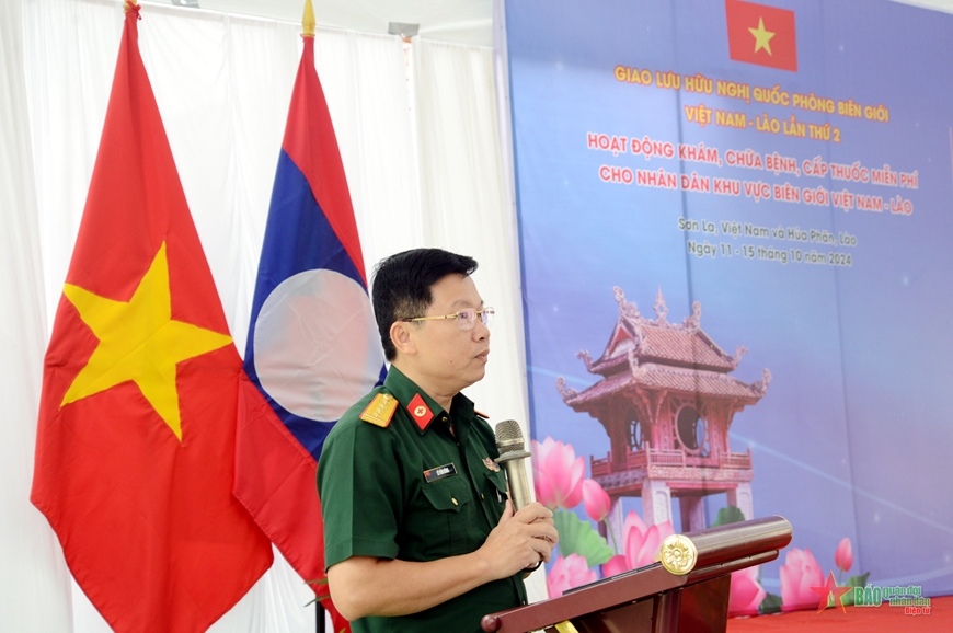 Khai mạc hoạt động khám, chữa bệnh miễn phí cho nhân dân Lào