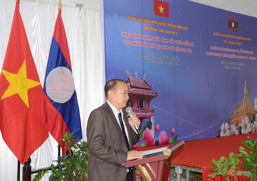 Khai mạc hoạt động khám, chữa bệnh miễn phí cho nhân dân Lào