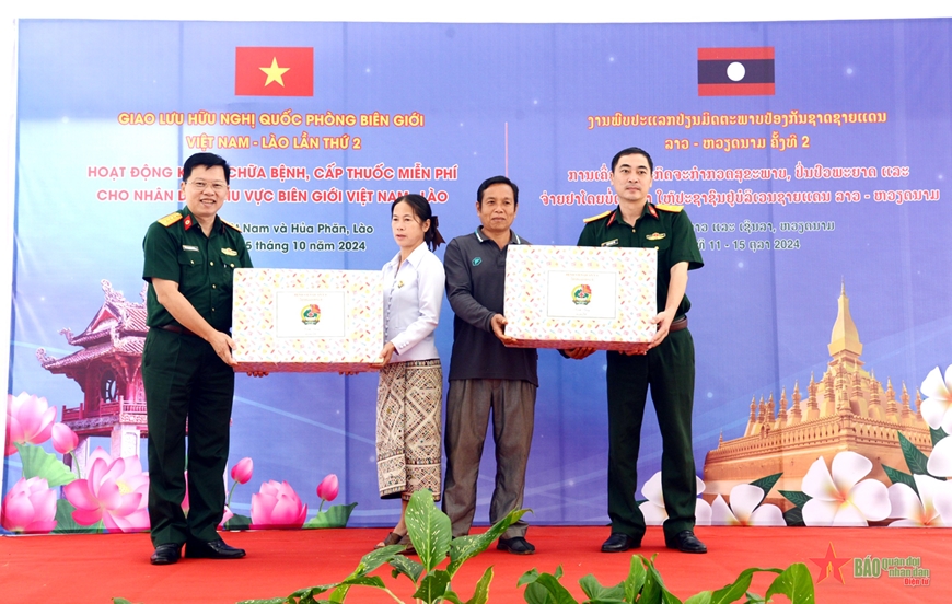 Khai mạc hoạt động khám, chữa bệnh miễn phí cho nhân dân Lào